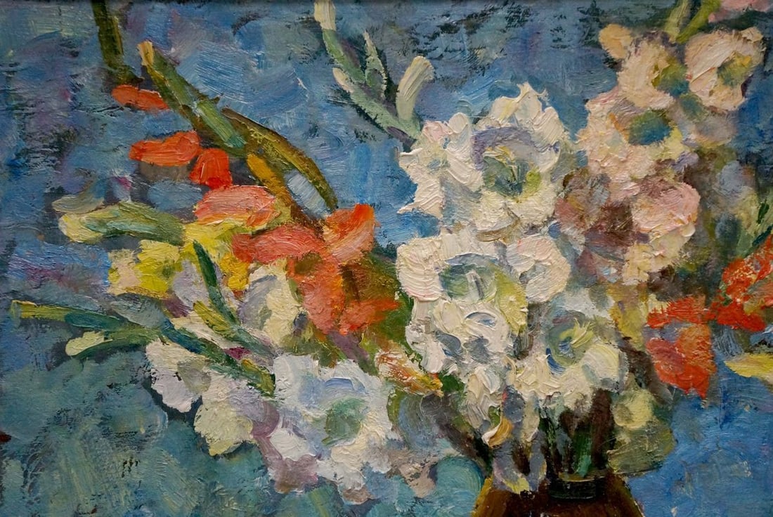Oil painting Flowers Syrovatka Dmitry Matveevich - 3