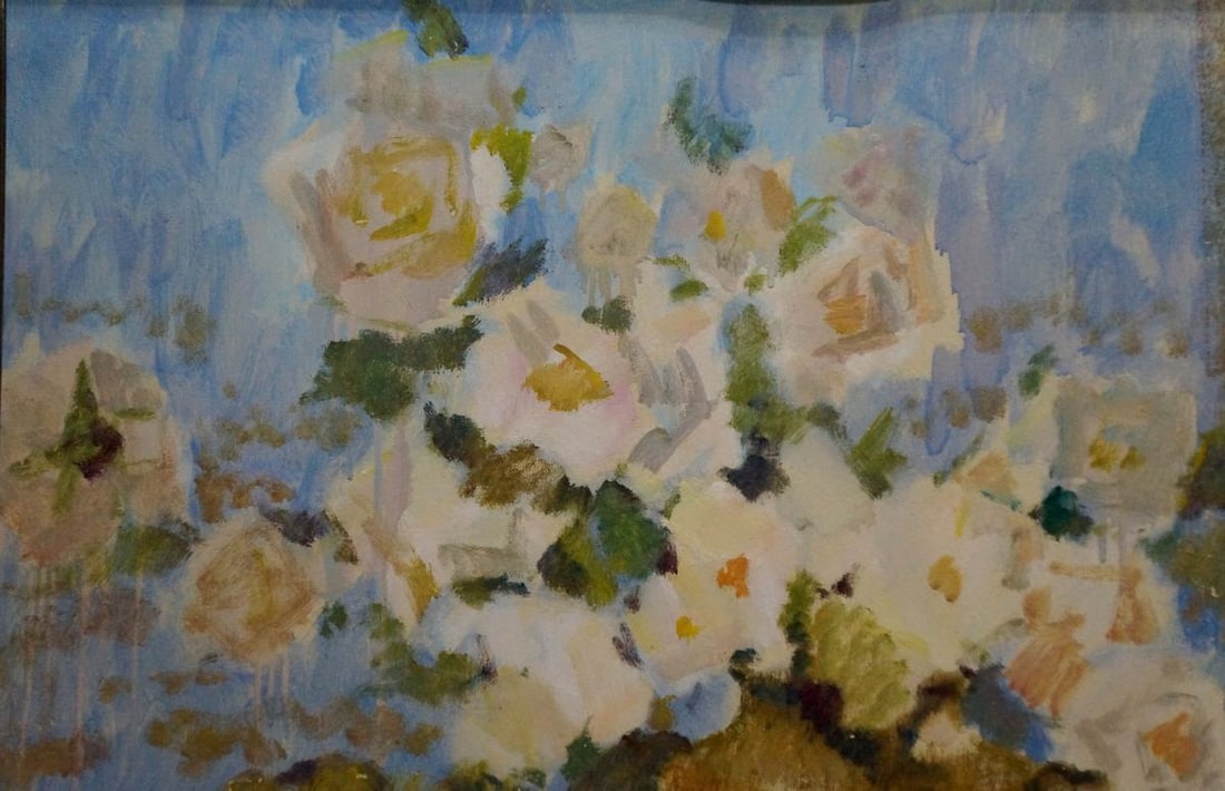 Oil painting Flowers by the window Zhurakovsky Victor Petrovich - 3