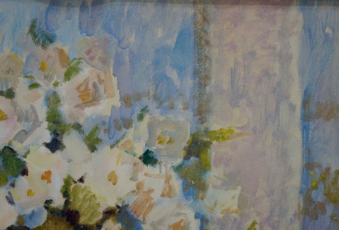Oil painting Flowers by the window Zhurakovsky Victor Petrovich - 4