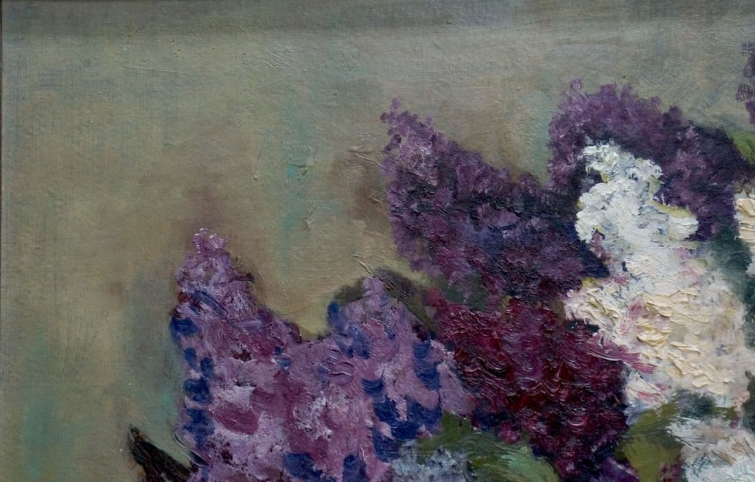 Oil painting Lilac G. Shevchuk - 3