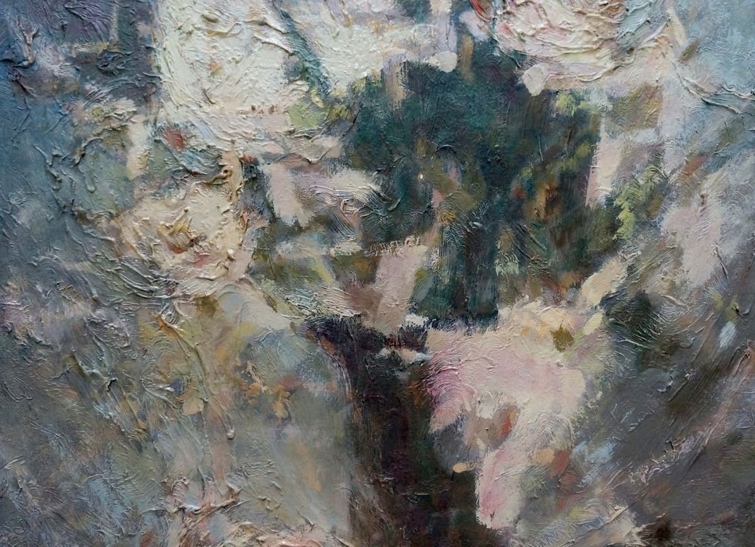 Oil painting Still life with flowers Zhurakovsky Victor Petrovich - 3