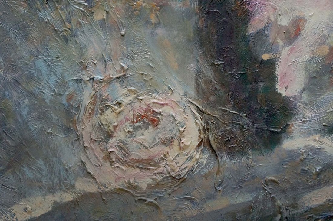 Oil painting Still life with flowers Zhurakovsky Victor Petrovich - 6