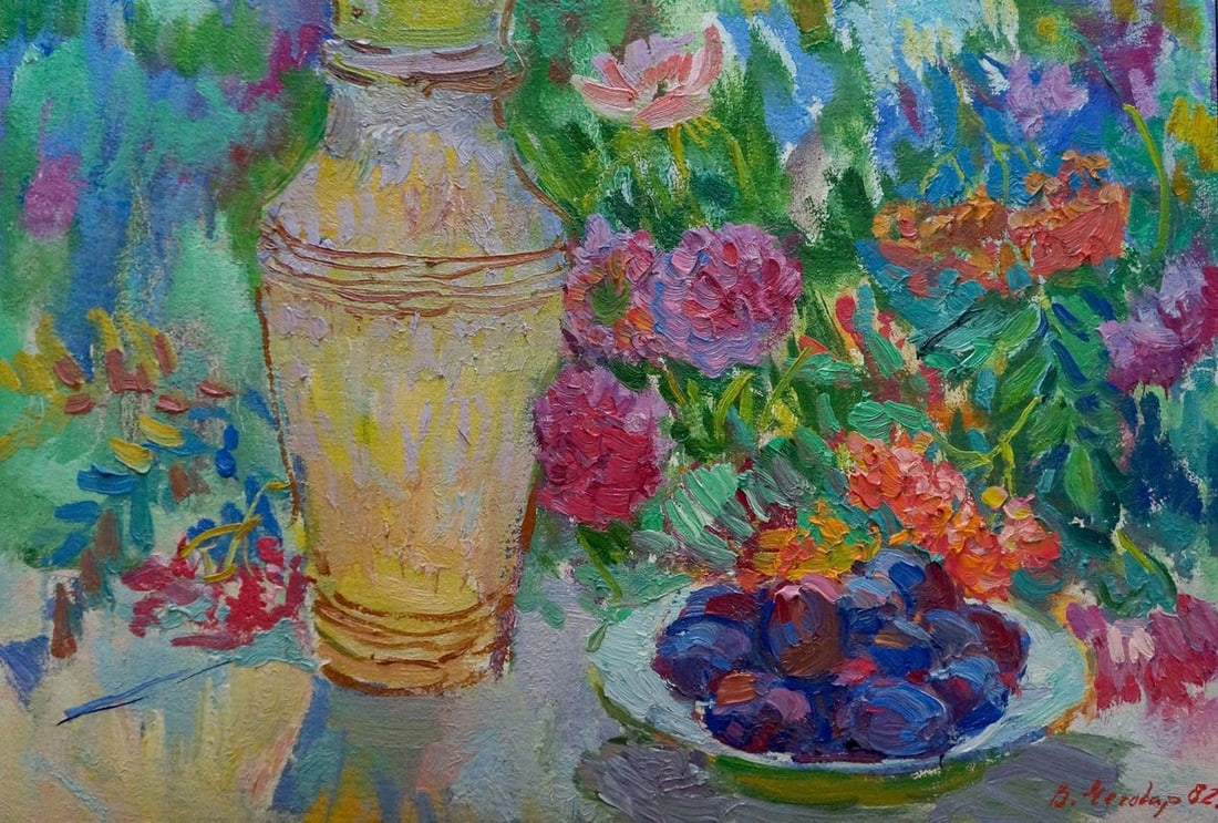 Oil painting Flowers Chegodar Vasily Dmitrievich - 2