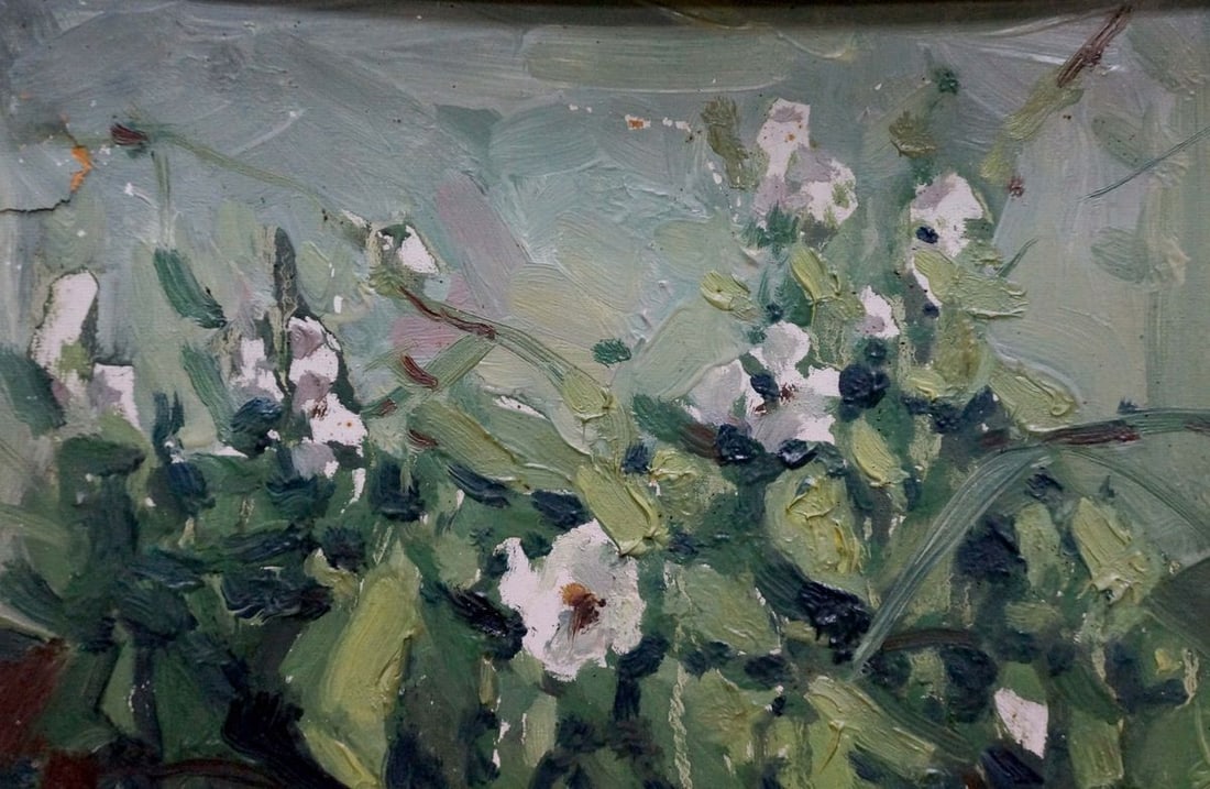 Oil painting Bouquet of flowers Kompaniyets-Kiyanchenko Nadezhda Dmitriyevna - 3