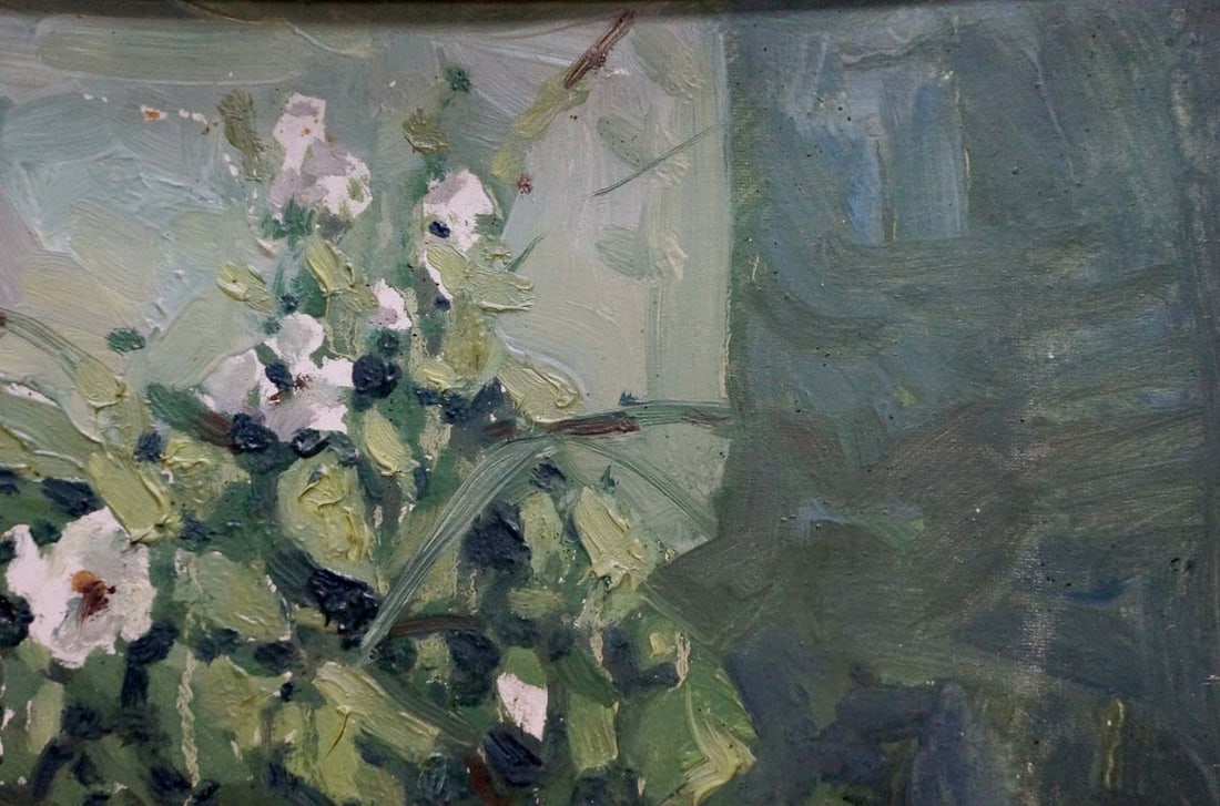 Oil painting Bouquet of flowers Kompaniyets-Kiyanchenko Nadezhda Dmitriyevna - 4