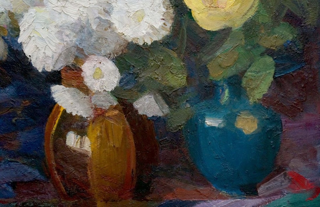 Oil painting Daisies Kondratyuk Vasily Ivanovich - 5