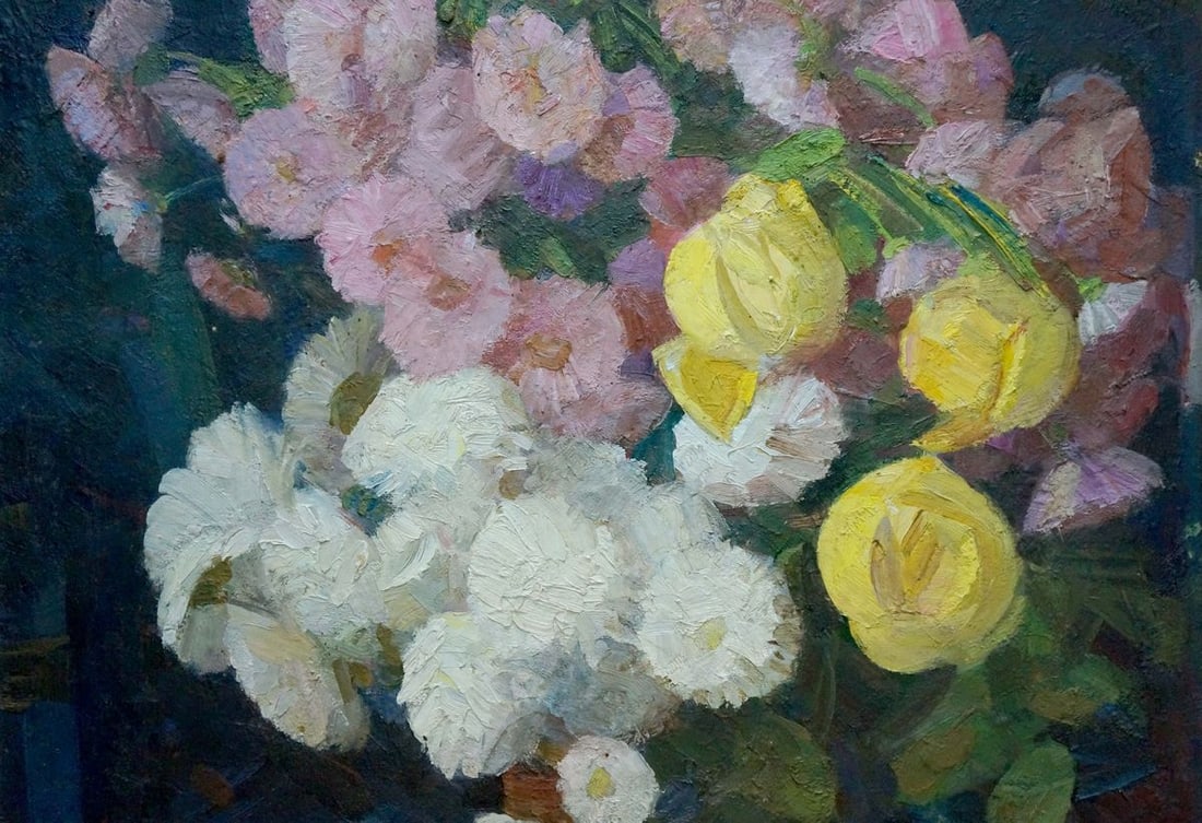Oil painting Daisies Kondratyuk Vasily Ivanovich - 6