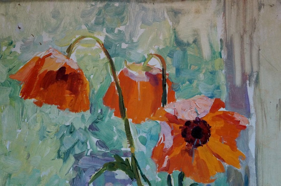 Oil painting Poppies Tolokonnikova Margarita Nikolaevna - 3