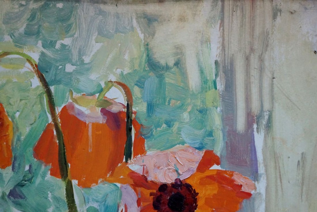 Oil painting Poppies Tolokonnikova Margarita Nikolaevna - 4