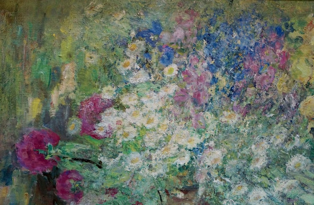 Oil painting June flowers Naumova Tamara Sergeevna - 3