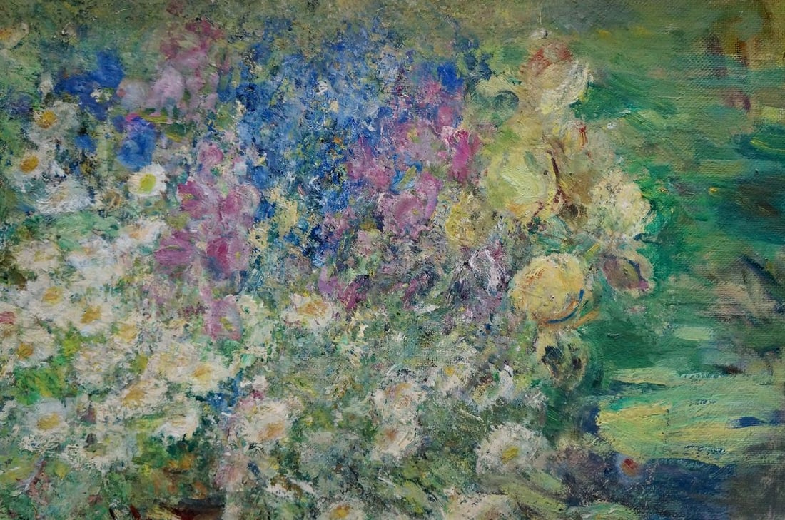 Oil painting June flowers Naumova Tamara Sergeevna - 4