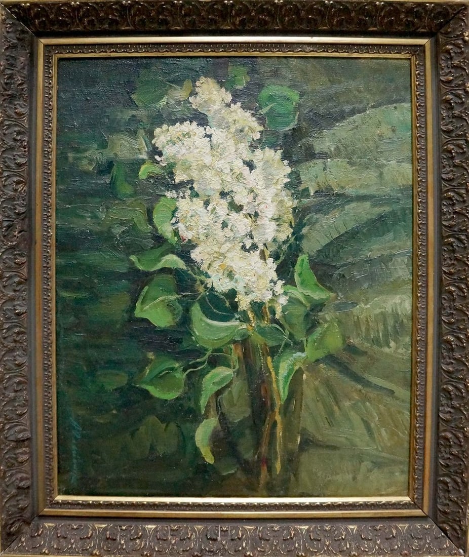 Oil painting Lilac branch Oleinik Anna Petrovna (1 of 8)