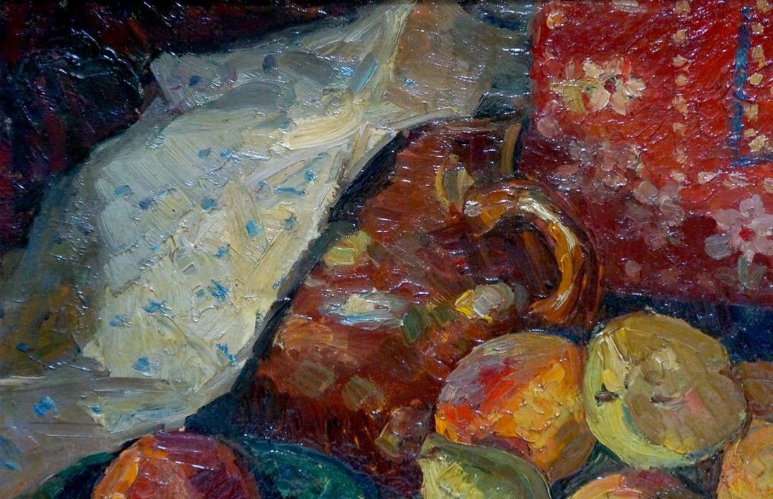 Oil painting Still life with fruit Baghramyan Movses Movsesovich - 3