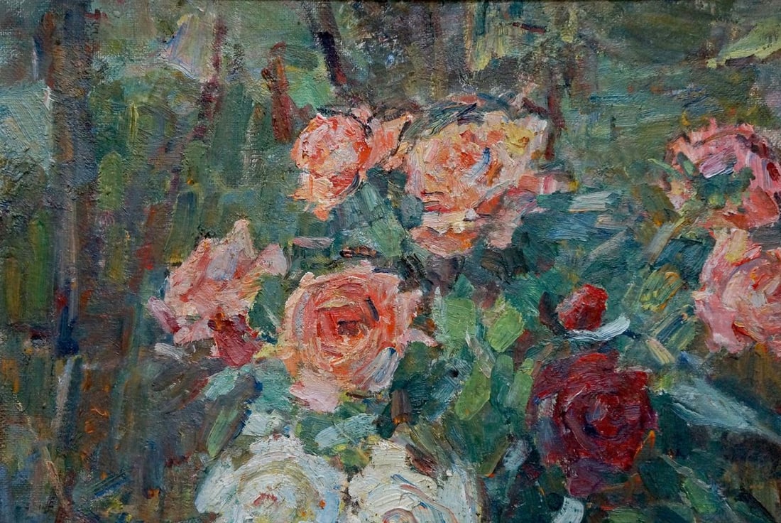 Oil painting Roses Naumova Tamara Sergeevna - 3