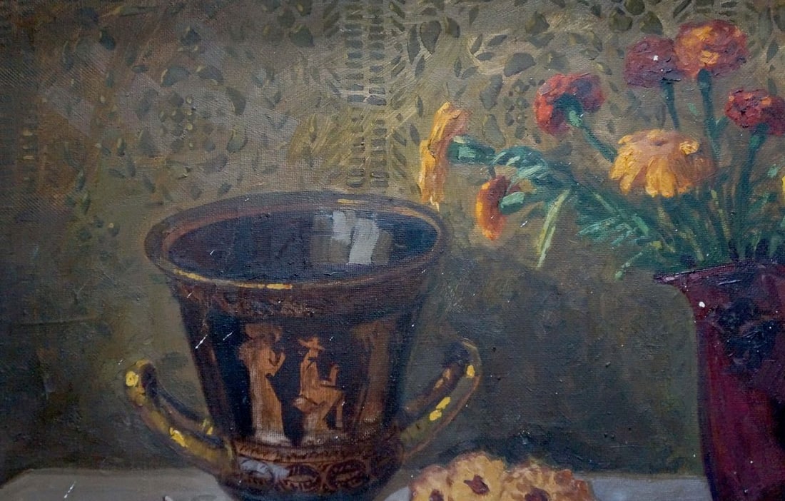 Oil painting Food on the table Ozernikov Vladimir Borisovich - 3