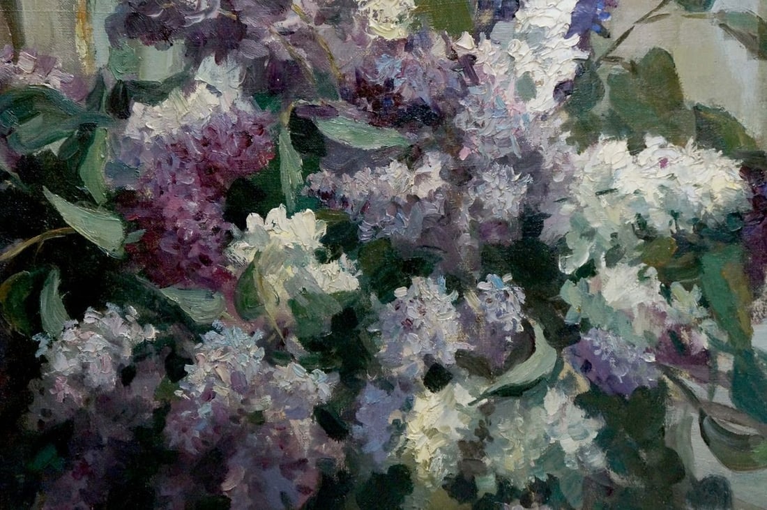 Oil painting Lilac Alexander Khorov - 6