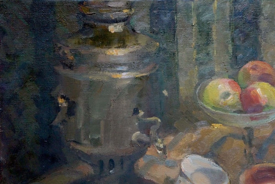 Oil painting Sweet table Smirnov Valentin Sergeevich - 3