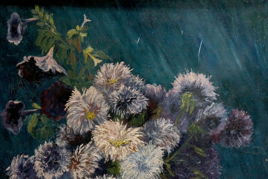 Oil painting Flowers - 4