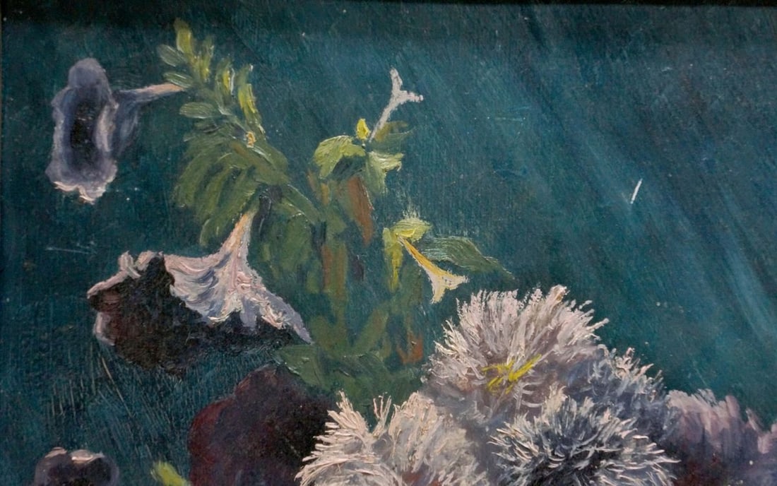 Oil painting Flowers - 6
