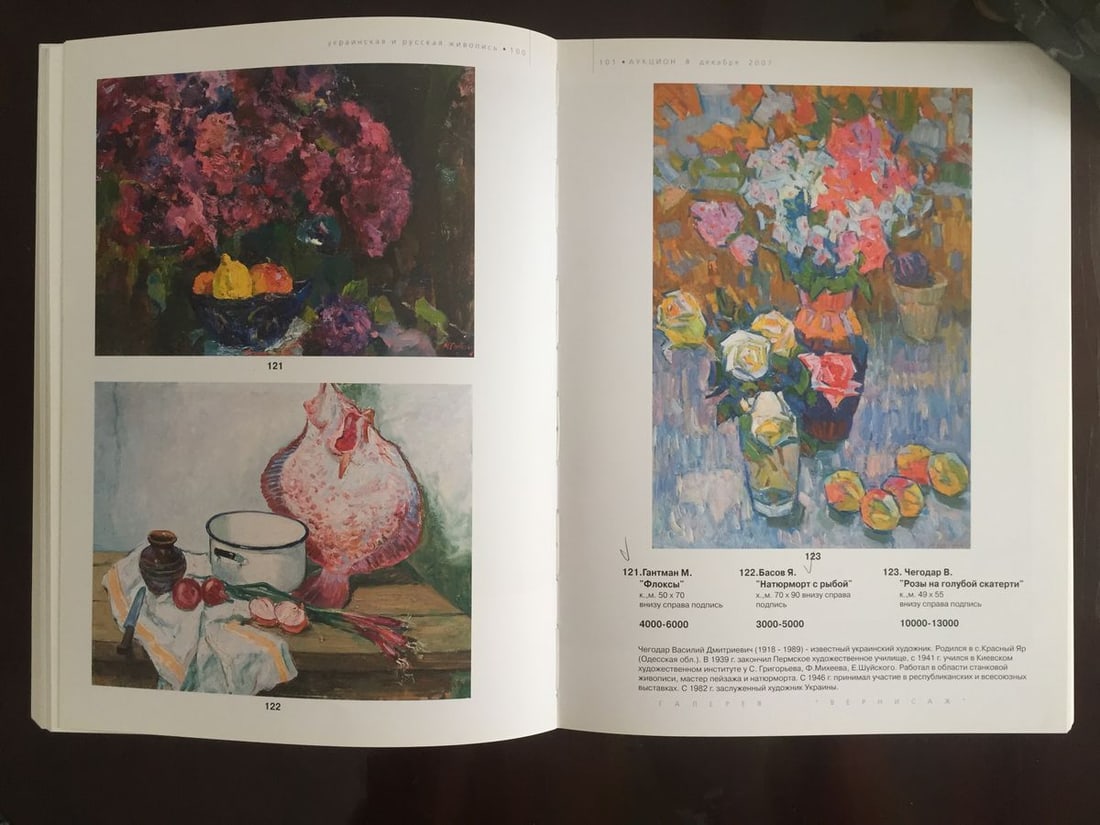 Oil painting Roses Chegodar Vasily Dmitrievich - 10