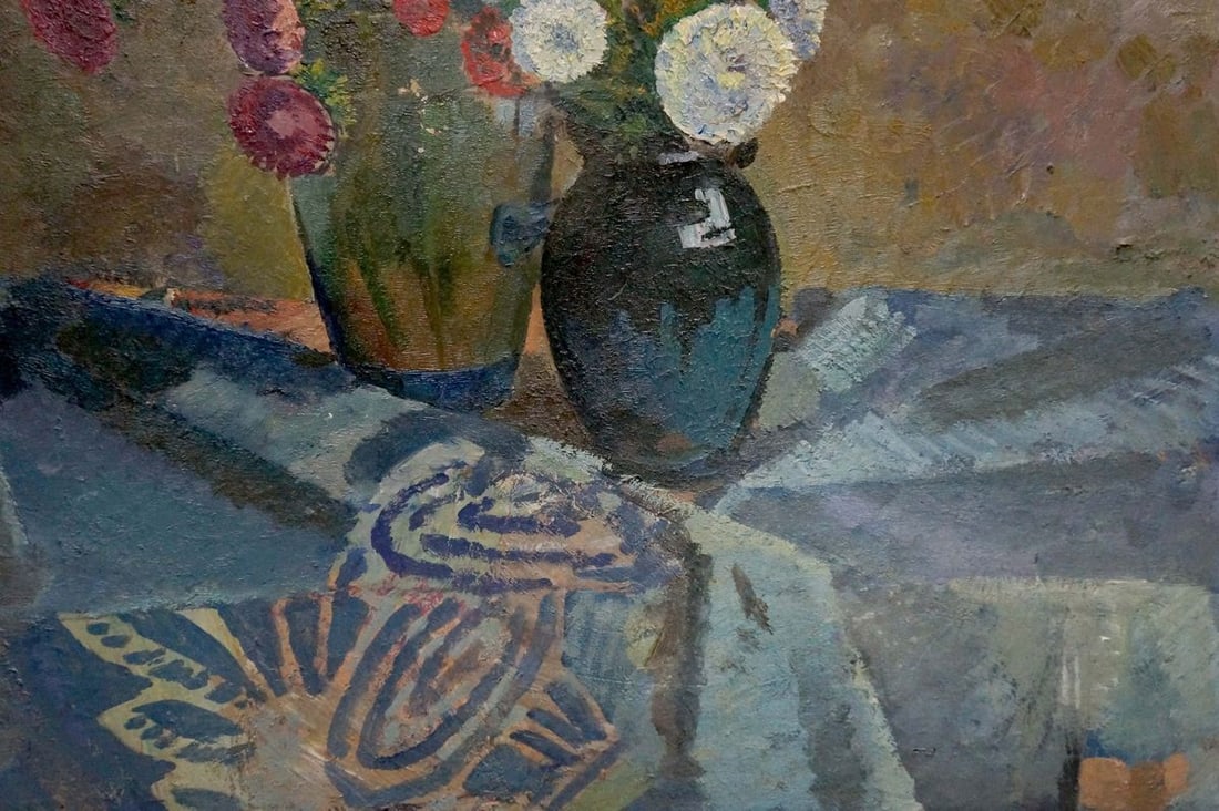 Oil painting Flowers Khokhlov Fedor Ivanovich - 5