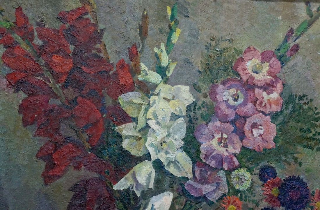 Oil painting Flowers Khokhlov Fedor Ivanovich - 6