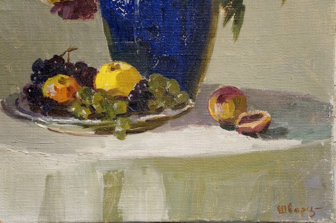 Oil painting Still life Vyacheslav Grigor'yevich Shvarts - 5