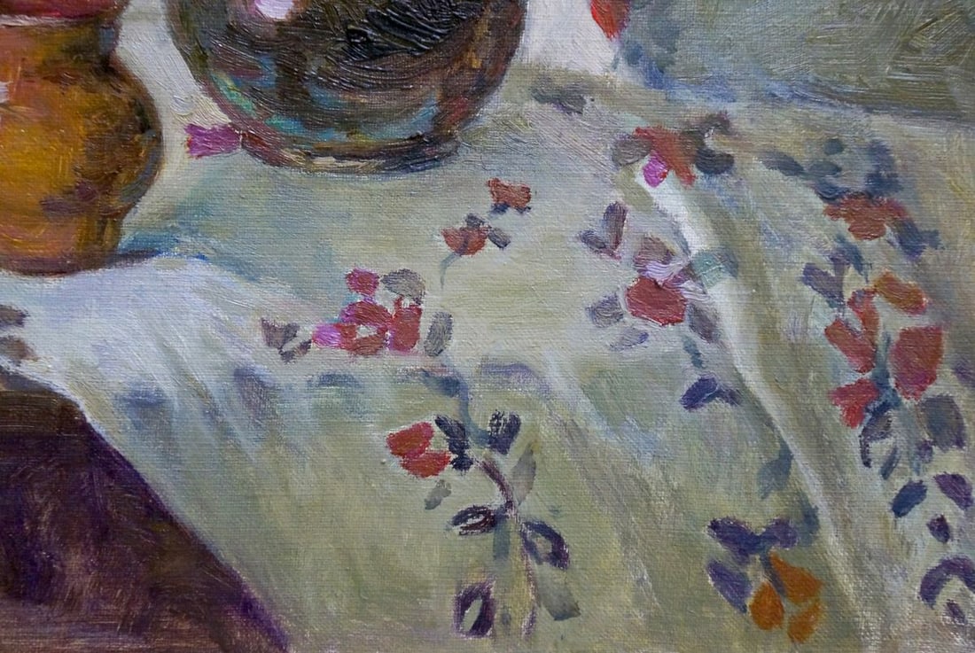 Oil painting Lilac Zhabinsky Leonid Andreevich - 5
