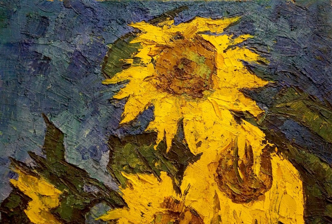 Oil painting Sunflowers Turovsky Anatoly Saulovich - 6