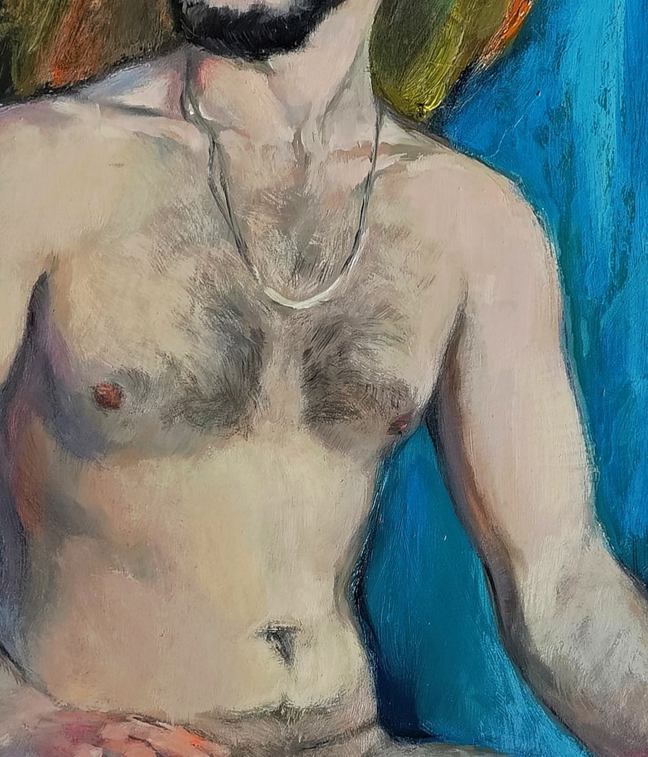 Oil painting The feeling of male freedom Oksana Osnach - 6