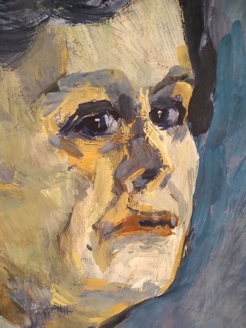 Oil painting Mother's portrait Litvinov Oleg Arkad'yevich - 3