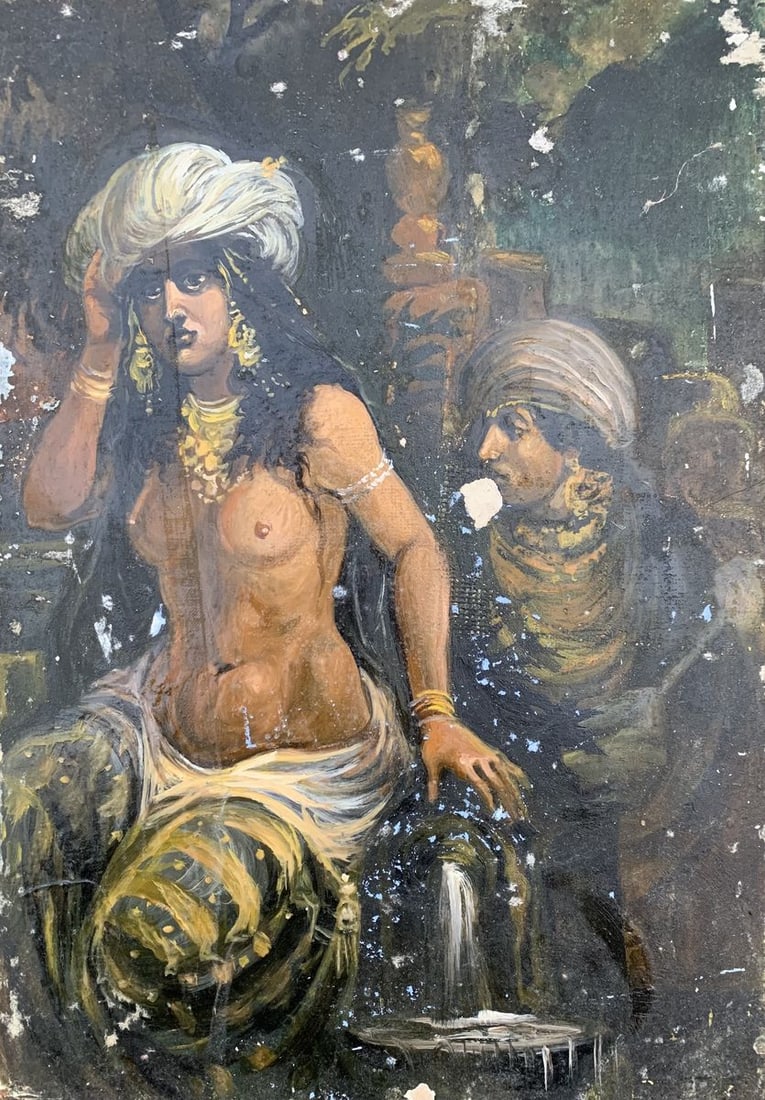 Oil painting Captive Alexander Arkadievich Litvinov (1 of 5)