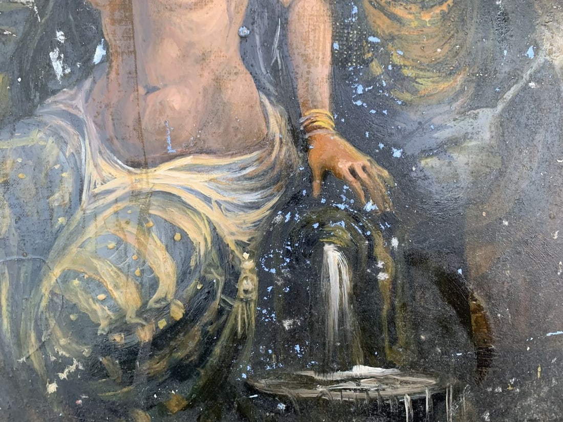 Oil painting Captive Alexander Arkadievich Litvinov - 4