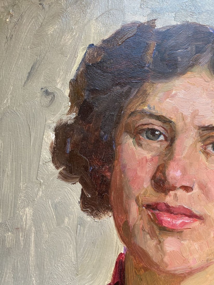Oil painting Mom's eyes Tatiana Nilovna Yablonskaya - 3