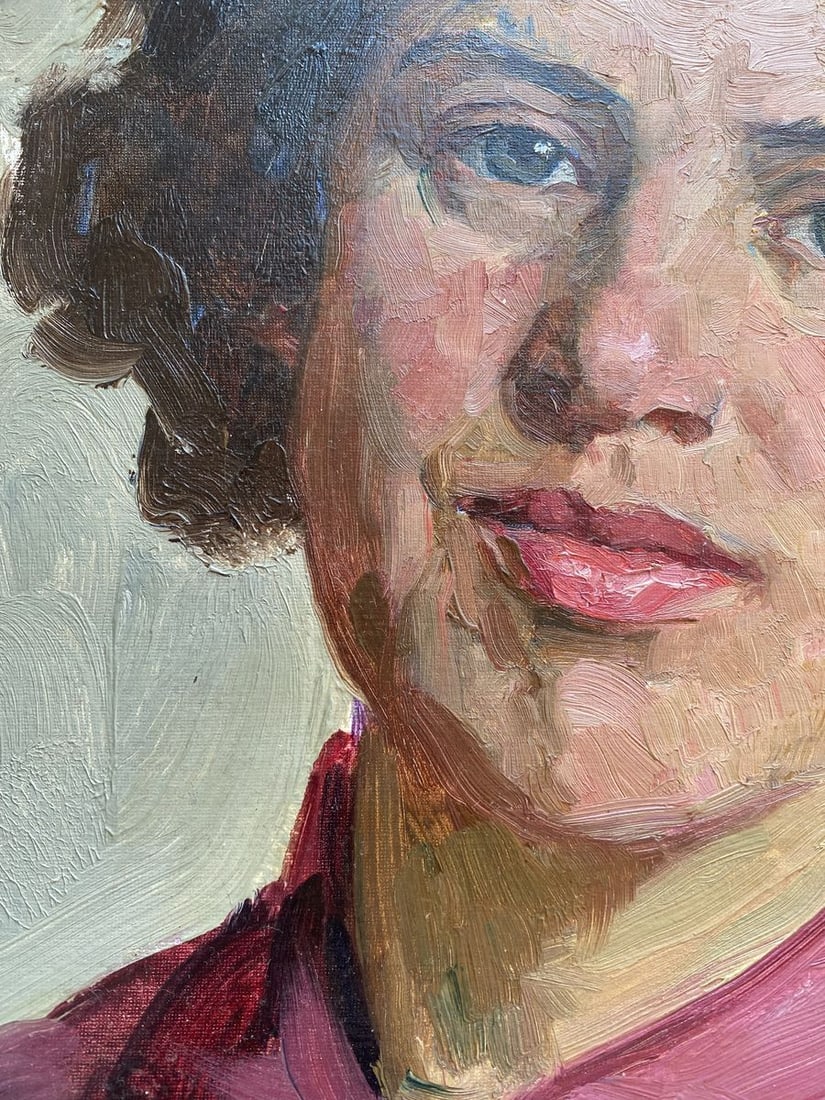 Oil painting Mom's eyes Tatiana Nilovna Yablonskaya - 6