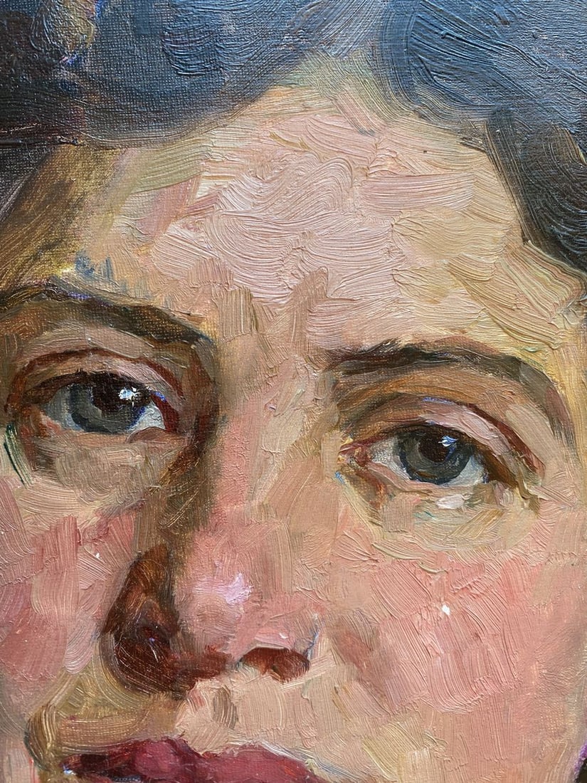 Oil painting Mom's eyes Tatiana Nilovna Yablonskaya - 9