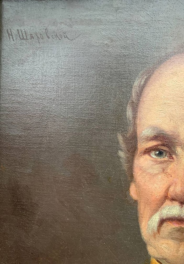 Oil painting Portrait of a man Shakhovskoy Nikolai Pavlovich - 4