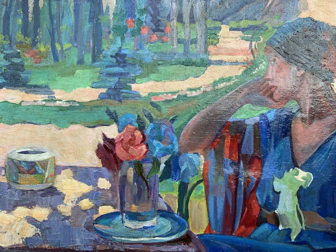 Oil painting On a rest Sergey Pivtorak - 6