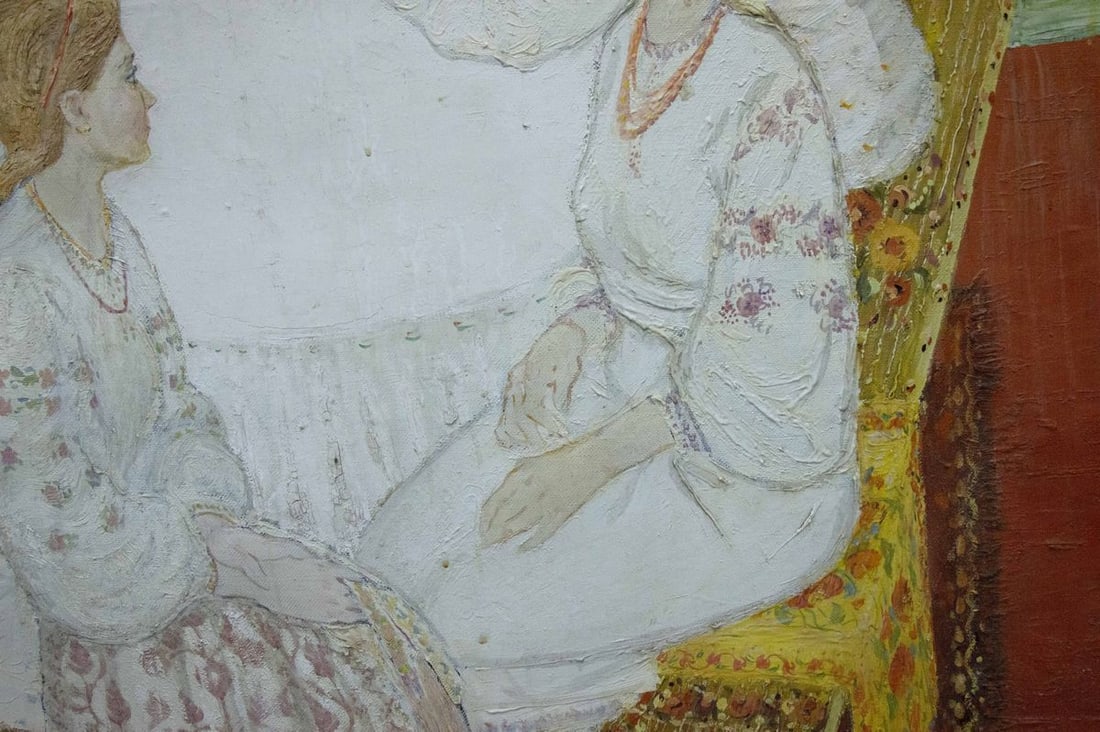 Oil painting Mistresses at the table Golembievskaya Tatiana Nikolaevna - 5
