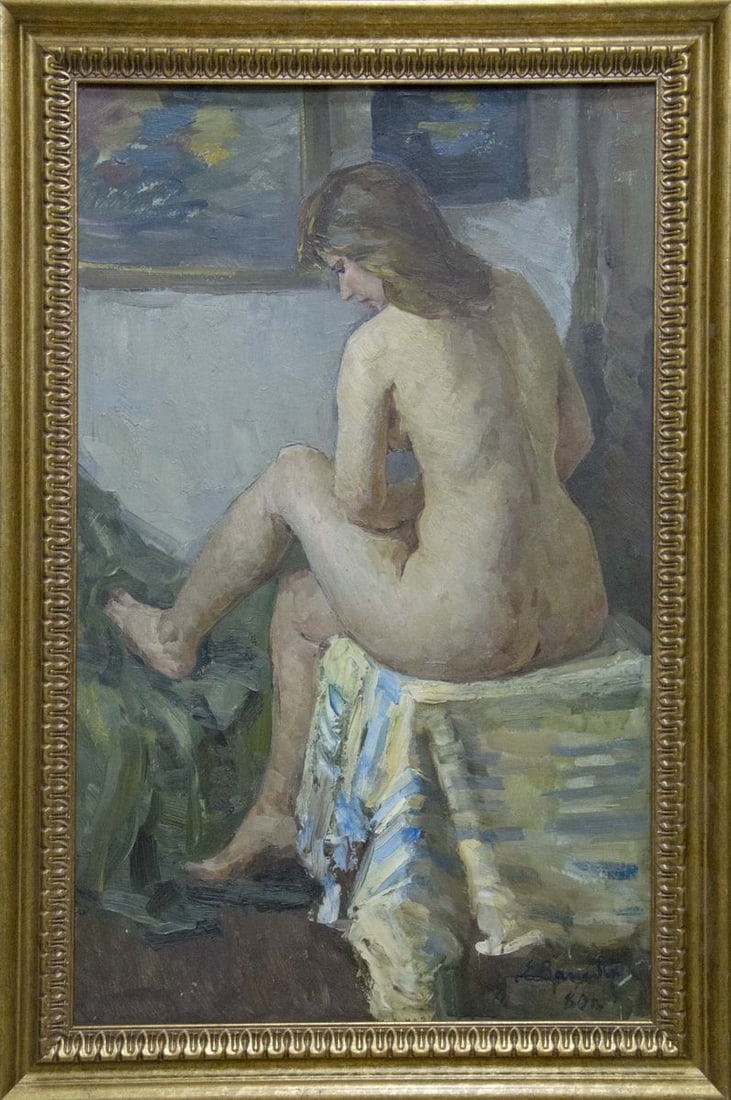 Oil painting Portrait of a girl Vaysburg Yefim Yefimovich: Title: Oil painting Portrait of a girl Vaysburg Yefim Yefimovich Description: No.Vernd 209 *** ABOUT THIS PAINTING *** * TITLE: "Portrait of a girl" * ARTISTS: Vaysburg Yefim Yefimovich * SIZE: 80x50