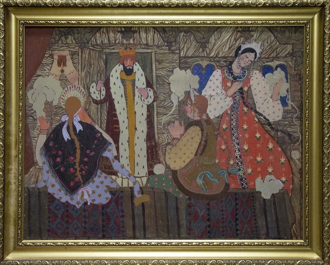 Oil painting The patriarch Malyshev Gennady Iosifovich: Title: Oil painting The patriarch Malyshev Gennady Iosifovich Description: No.Vernd 212 *** ABOUT THIS PAINTING *** * TITLE: "The patriarch" * ARTISTS: Malyshev Gennady Iosifovich * SIZE: 60x80