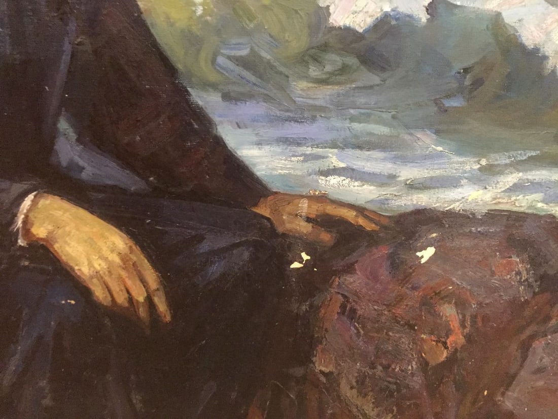Oil painting Alexander Sergeevich Pushkin - 9