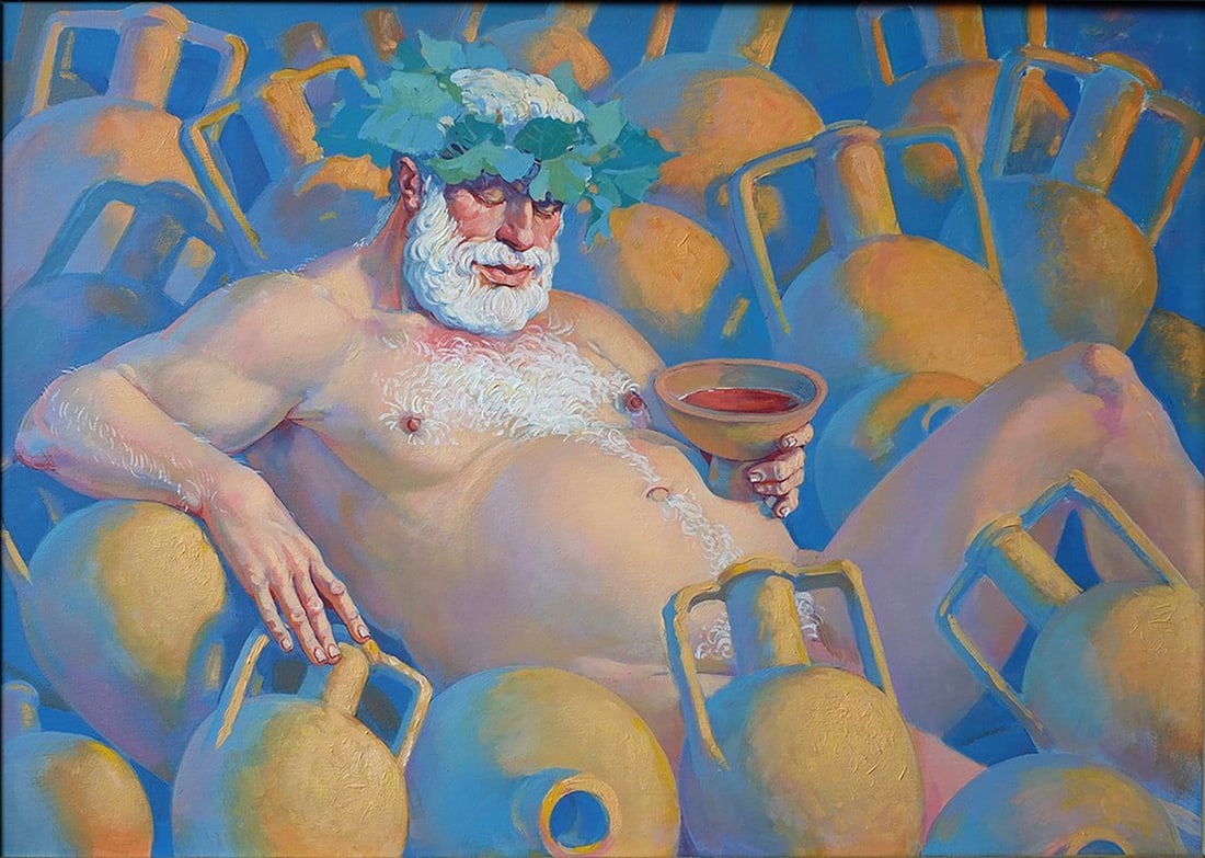 Acrylic painting Harmony Nicolay Vydcovsky (1 of 1)