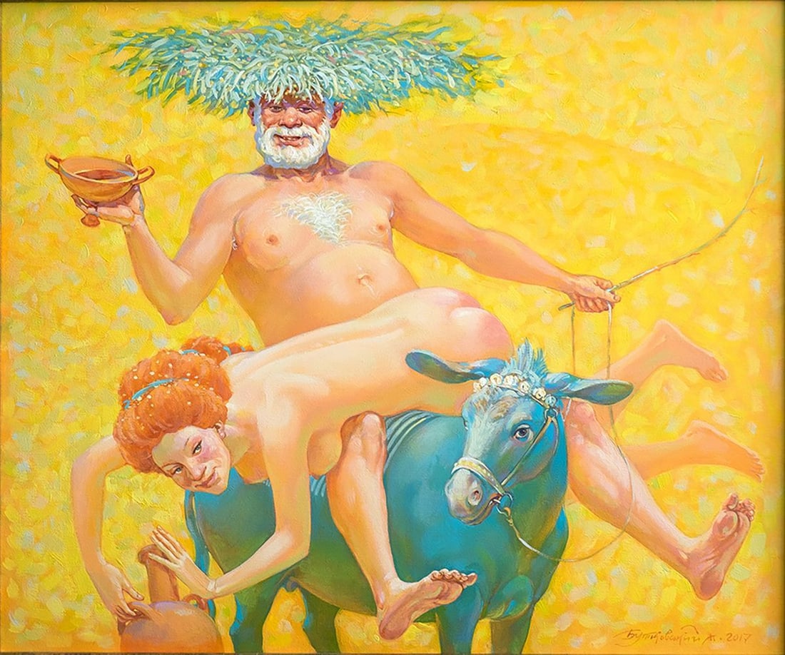 Acrylic painting Adult toys Nicolay Vydcovsky: Title: Acrylic painting Adult toys Nicolay Vydcovsky Description: No.Bytk 7 *** ABOUT THIS PAINTING *** * TITLE: "Adult toys" * ARTISTS: Nicolay Vydcovsky * SIZE: 50x60 cm/19.68x23.62 inches' *