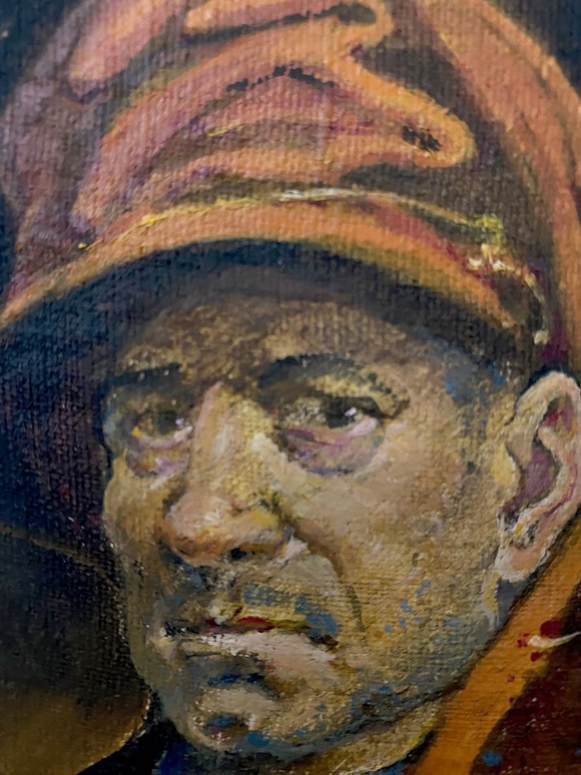 Oil painting Self-portrait Litvinov Oleg Arkad'yevich - 4