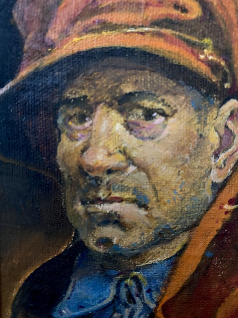 Oil painting Self-portrait Litvinov Oleg Arkad'yevich - 5