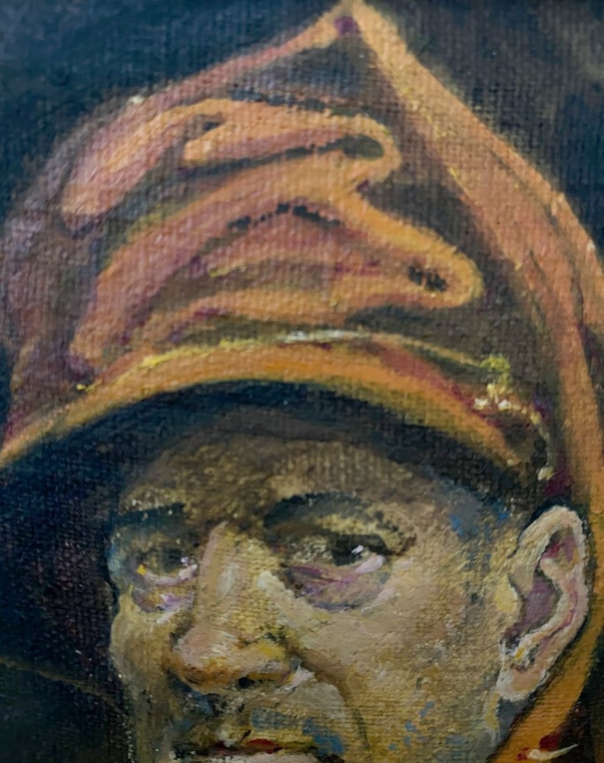 Oil painting Self-portrait Litvinov Oleg Arkad'yevich - 6