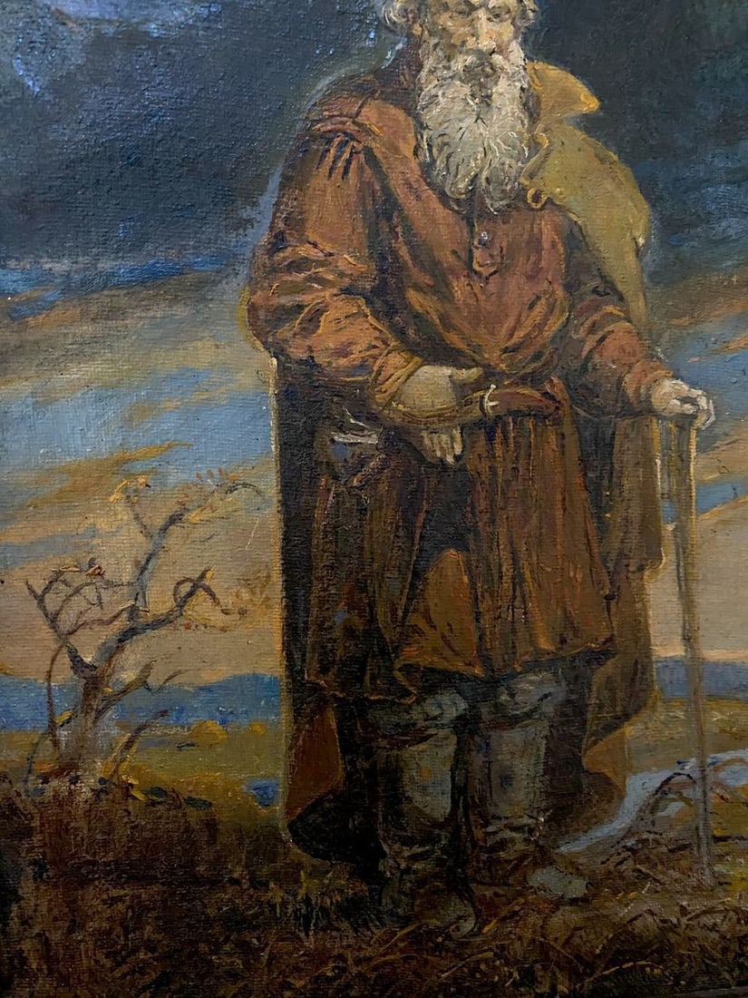 Oil painting Lev Tolstoy Litvinov Oleg Arkad'yevich - 11