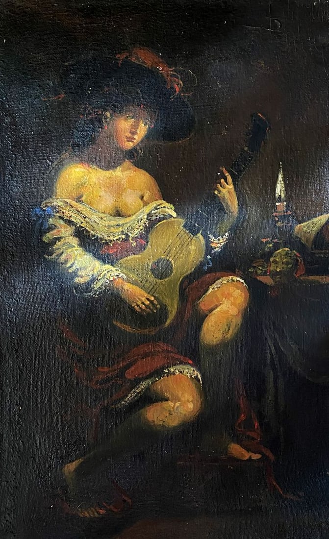 Oil painting Evening melody Litvinov Oleg Arkad'yevich (1 of 8)