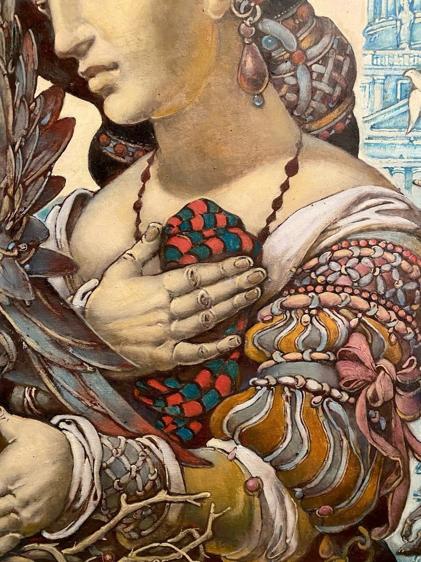 Oil painting Temptation in Rome Litvinov Oleg Arkad'yevich - 6